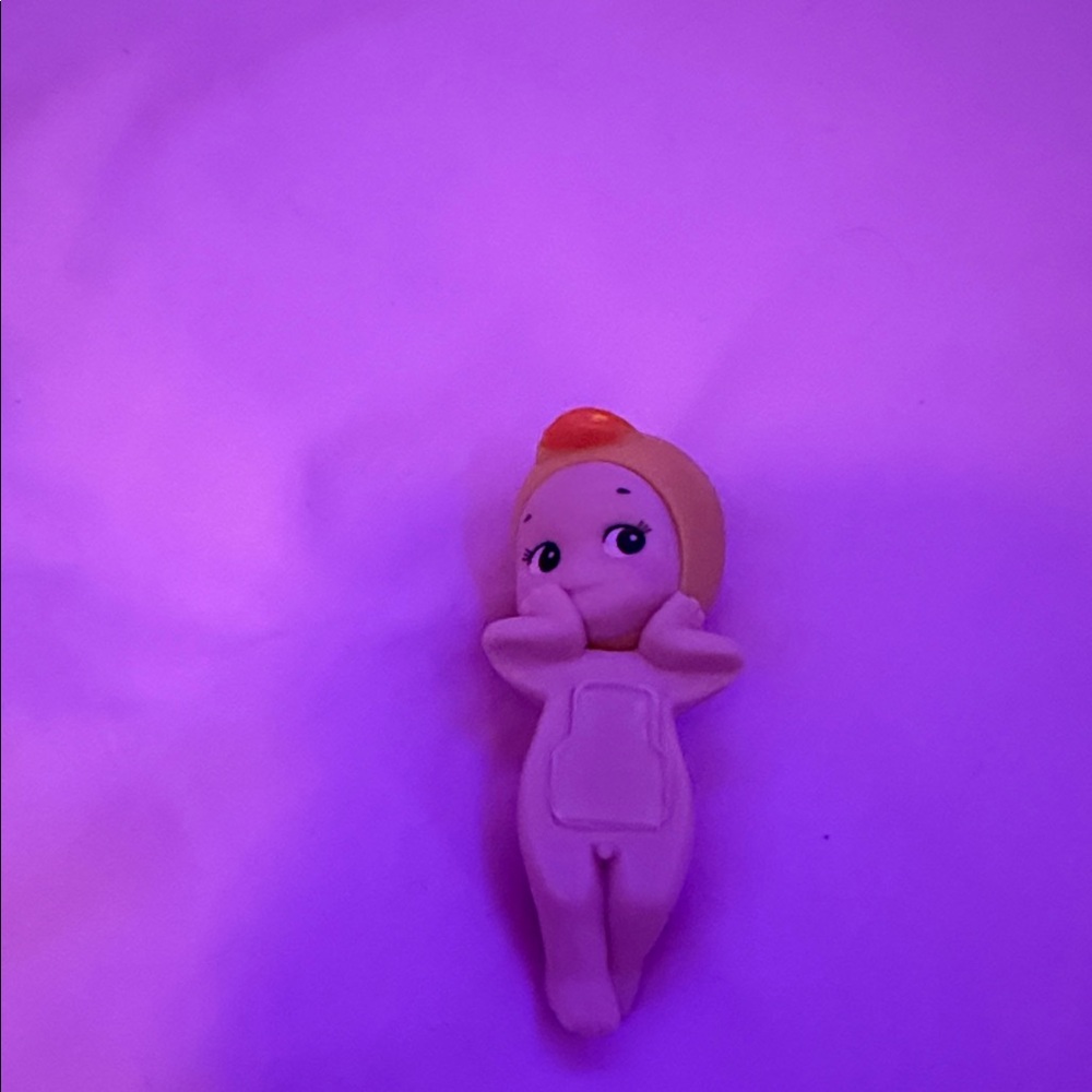 Adorable Tan and Orange Baby Doll